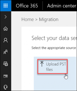 upload PST to Shared Mailbox Office 365
