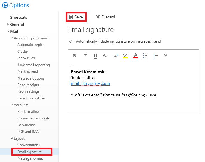 how to add signature in outlook email how to add signature in outlook email