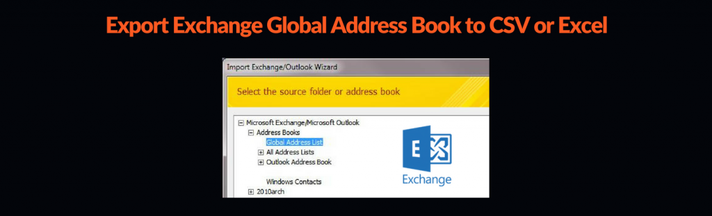 Export Exchange Global Address Book