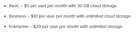 G Suite Plans