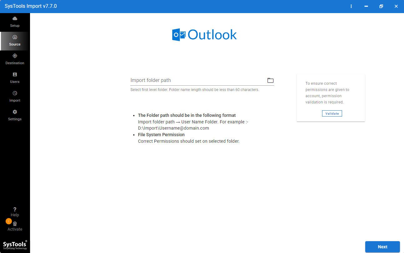 select outlook contacts