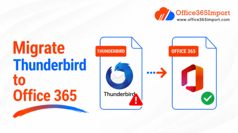 migrate thunderbird to office 365