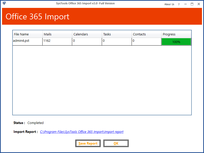 Report saving