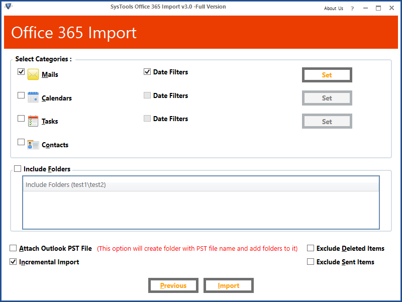 Importieren Sie PST in Exchange Online