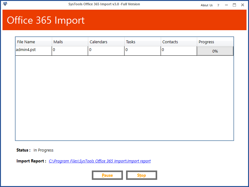 Importieren Sie PST in die Exchange Online-Postfachverarbeitung